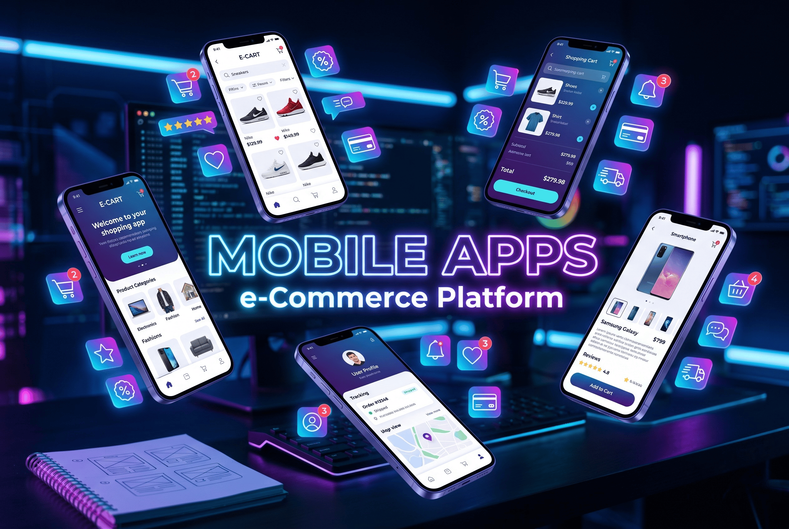 تطوير تطبيقات الموبايل